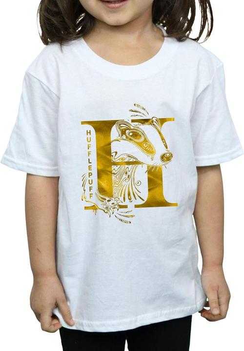 Image du produit - T-shirt HUFFLEPUFF BADGER - Fille (140, 146)