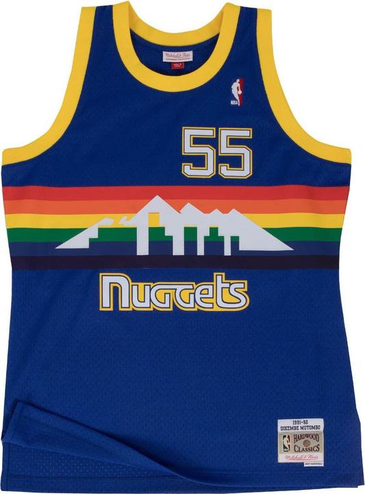 Produktbild Mitchell & Ness nba trikot Denver Nuggets Dikembe Mutombo (S)