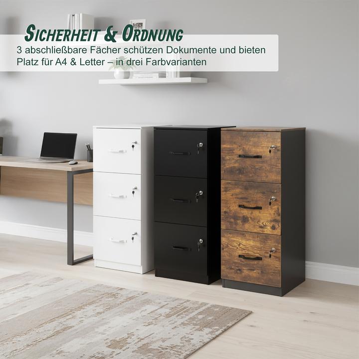 Produktbild Relaxdays Aktenschrank (40 x 40 x 103 cm)