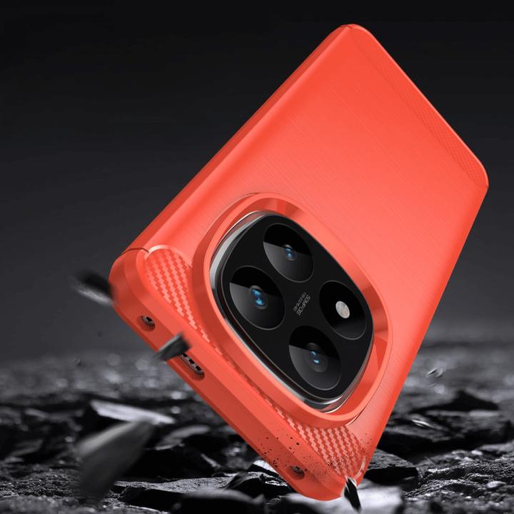 Produktbild Cover-Discount Xiaomi Redmi Note 14 Pro+ Plus - Metall Carbon Look Hülle (Xiaomi Redmi Note 14 Pro)