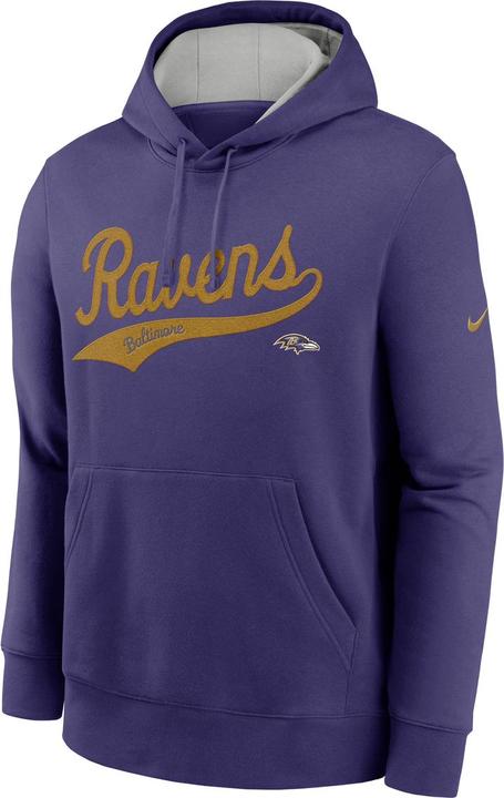 Actual product image Nike Baltimore Ravens Club Fleece Hoodie L (L)