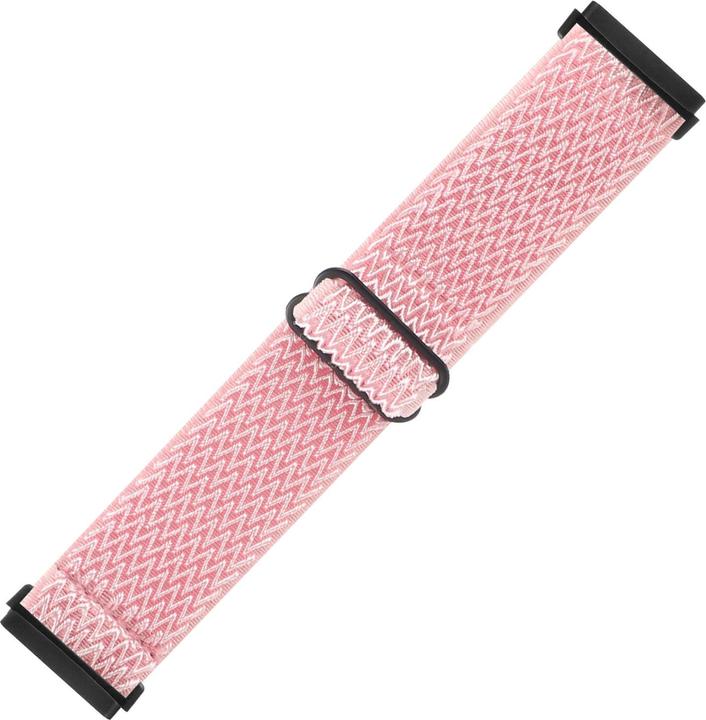 Immagine prodotto Cover-Discount Fitbit Versa 4 / Sense 2 - Bracciale di ricambio in nylon rosa (Nylon, Versa 3, Senso)