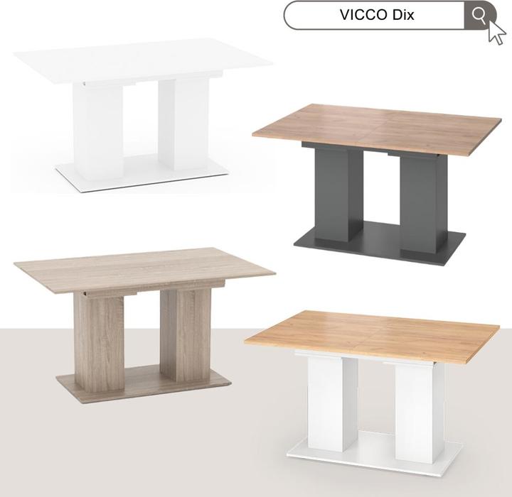 Produktbild Vicco Dix (140 x 90 x 76 cm)