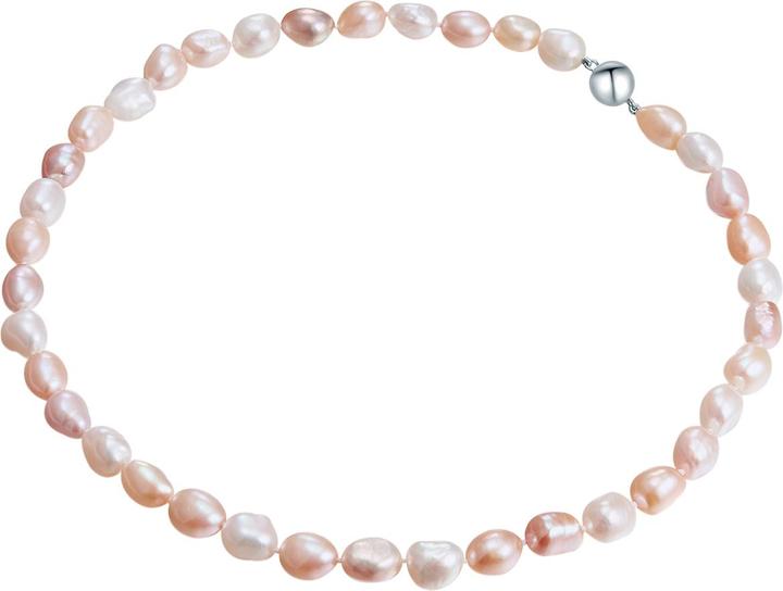 Produktbild Valero Pearls Damen Sterling Silber Süsswasser-Zuchtperle silber 43,5 cm - 31428 (Sterling Silber 100%, 43.5 cm)