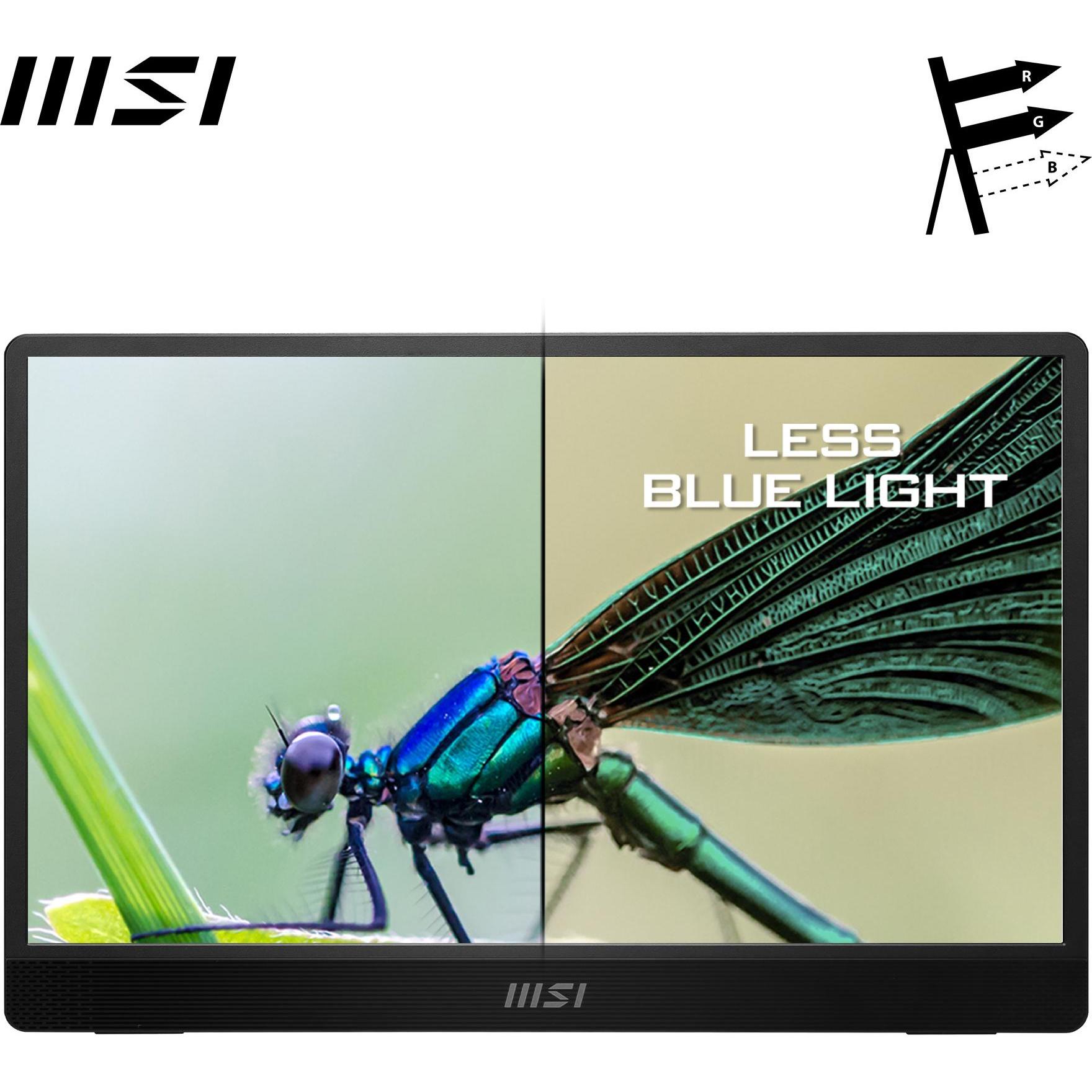 Thumbnail - MSI PRO M161DE E2 (1920 x 1080 Pixel, 15.60"), Monitor, Grau
