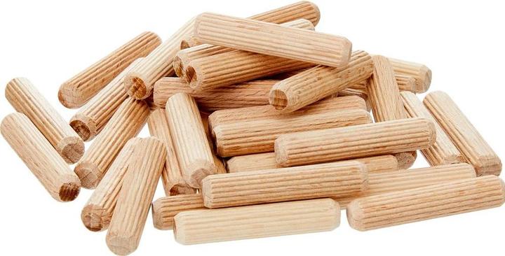 Produktbild wolfcraft 40 Langholzdübel Buche ø8x40mm (40 Stk.)
