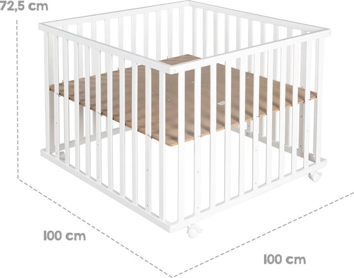 Actual product image Roba Indibear (100 cm, 100 cm, MDF)