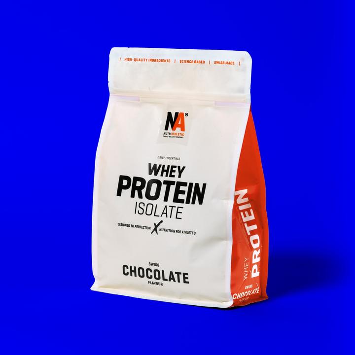 Produktbild Nutriathletic Whey Protein Isolate (800 g, 1x, Schweizer Schokolade)