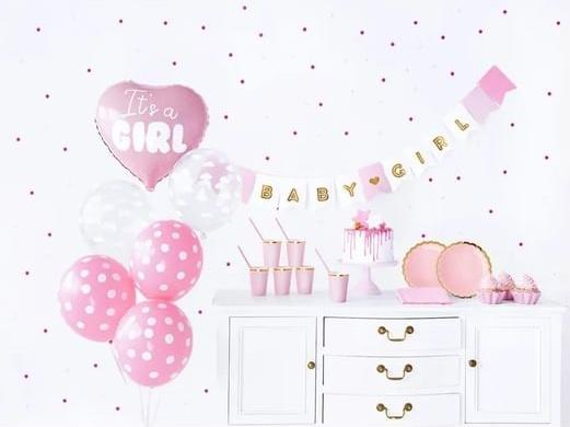Produktbild Partydeco Party decorations set - It's a girl (1 pkt / 49 pc.) (1 Stück)
