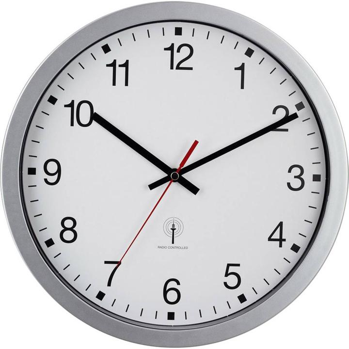 Actual product image EuroTime Radio controlled wall clock 56831-07 30 cm x (30 cm)