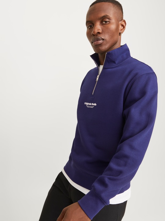 Actual product image Jack & Jones Jorvesterbro Sweat Quarter Zip Hn Noos (L)