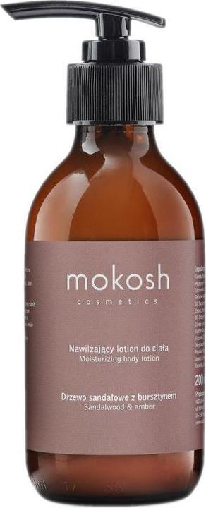 Actual product image Mokosh Cosmetics Moisturizing Body Lotion Sandalwood with Amber (Body lotion)