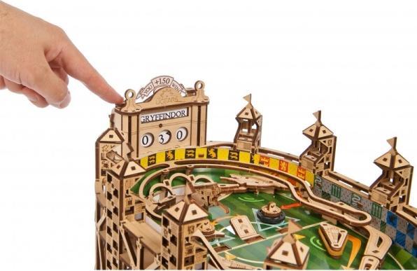 Actual product image Ugears Harry Potter Quidditch pinball machine