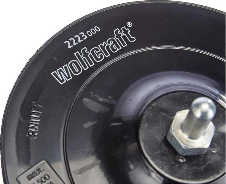 Produktbild wolfcraft 1 Haft-Schleifteller BM, S=8mm, ø125mm