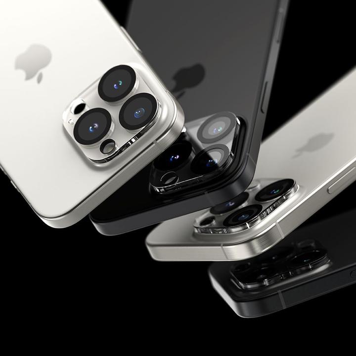 Actual product image Ringke Camera Protector Glass (2 pcs., Apple iPhone 16 Pro, Apple iPhone 16 Pro Max)