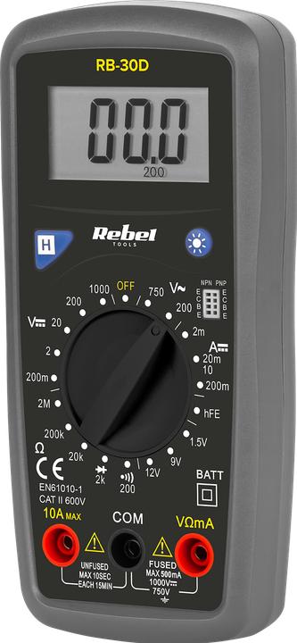 Rebel Dispositivo di misura universale RB-30D