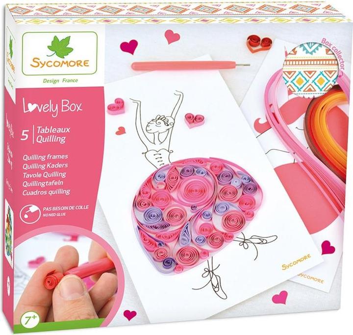 Produktbild Sycomore LOVELY BOX GM - QUILLING (FR-DE-IT)