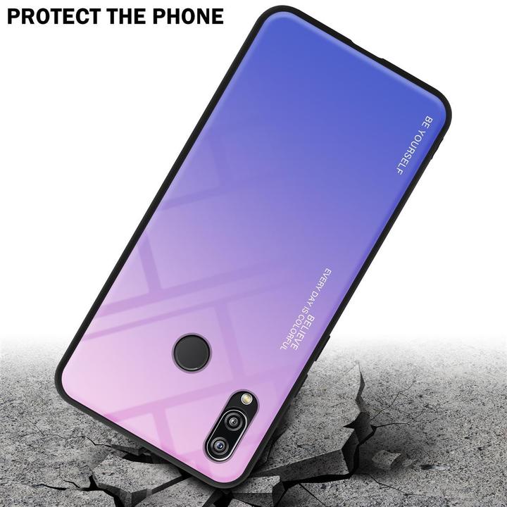 Image du produit Cadorabo Couverture en verre TPU 2 couleurs (Huawei Nova 3E)