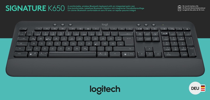 Productafbeelding Logitech Handtekening K650 (NL, Draadloze)