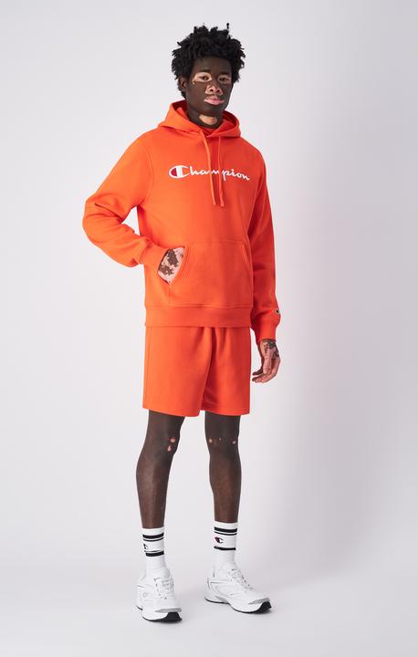 Image du produit Champion Bluza męska Hooded pomarańczowa 220253 OS014 M (M)