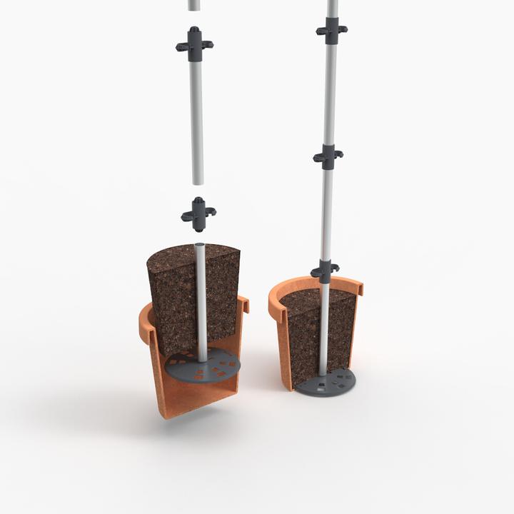 Productafbeelding Gusta Garden Kweekset TOMATO BUDDY Starter, set van 3