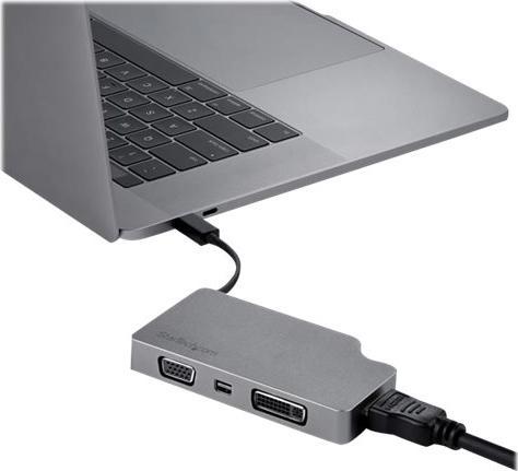 Actual product image StarTech USB C Multiport Adapter (USB-C, 17.50 cm)