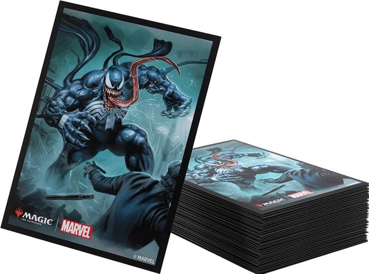 Produktbild Gamegenic Magic The Gathering Marvels Spider-Man Premium Art Sleeves - Venom (Einzelartike