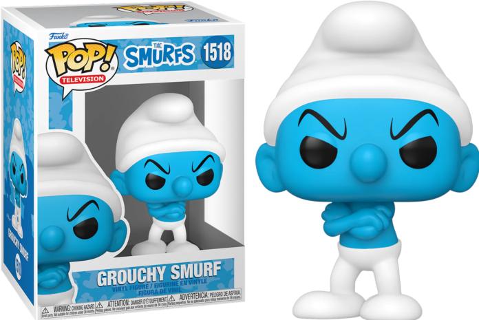 Actual product image Funko Die Schlümpfe POP! TV Vinyl Figur Grouchy Smurf 9 cm