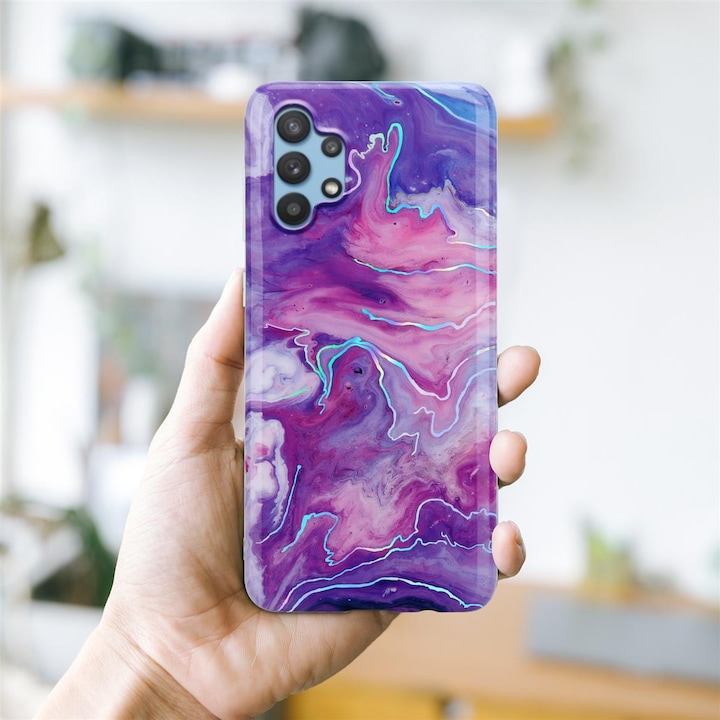 Produktbild Cadorabo IMD TPU Bunter Marmor Cover (Samsung Galaxy A32 5G)