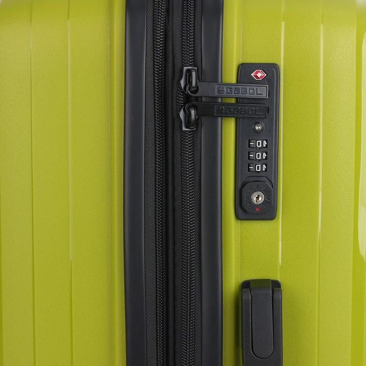 Actual product image Gabol Shinyuu 4-wheel suitcase set 3-piece with stretch fold (220 l)