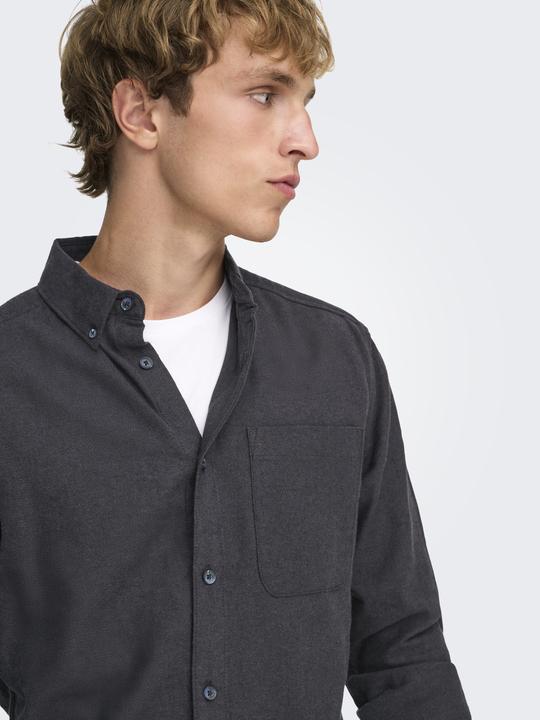 Actual product image Only & Sons Plain long sleeve shirt (S)