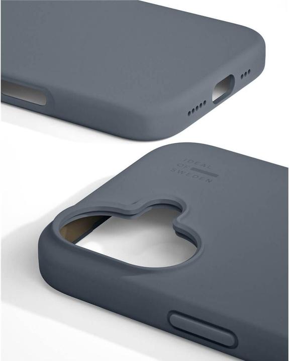 Actual product image iDeal Of Sweden Designer Magsafe Silicone Cover Midnight Blue (Apple iPhone 16)