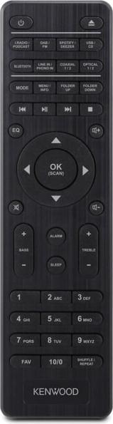 Actual product image Kenwood CD RECEIVER KRW8000SCDB (Stereo, FM, DAB+)