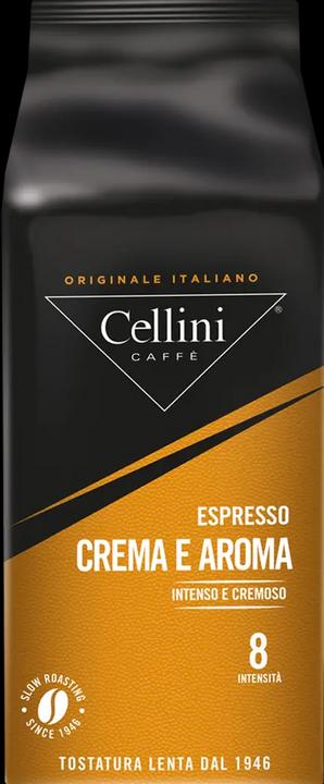 Cellini CREMA E AROMA Espresso beans 1,0 kg (500 g, Medium roast)