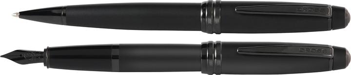 Produktbild Cross Schreibset Bailey schwarz (Mattschwarz, 2 x)