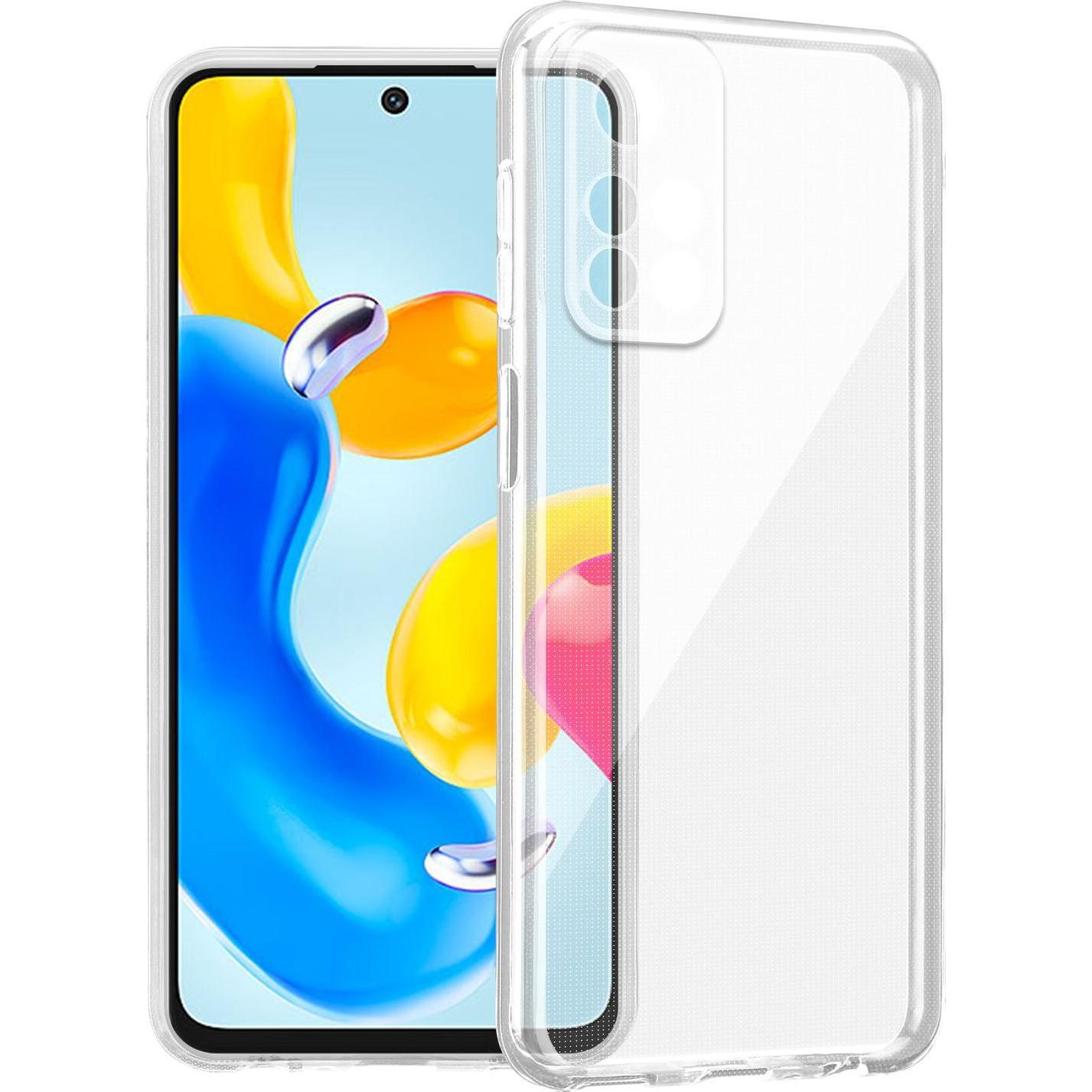 Cadorabo Hülle für Redmi Note 11s 5G Ultra Slim Silikon Schutz TPU Case (Xiaomi Redmi Note 11S 5G), Smartphone Hülle, Tr...