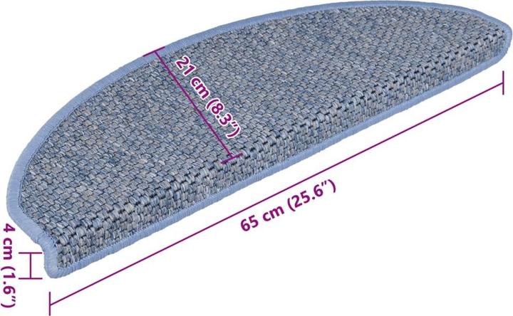 Immagine prodotto vidaXL Stufenmatte (25 x 65 cm)