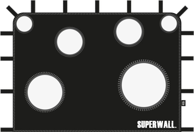 Actual product image Super Eq SuperEQ Superwall Torwand FBS