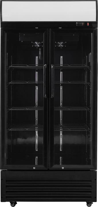 Produktbild Gastro Hero Getränkekühlschrank ECO miteuchtaufsatz und Klapptüren (630 l)