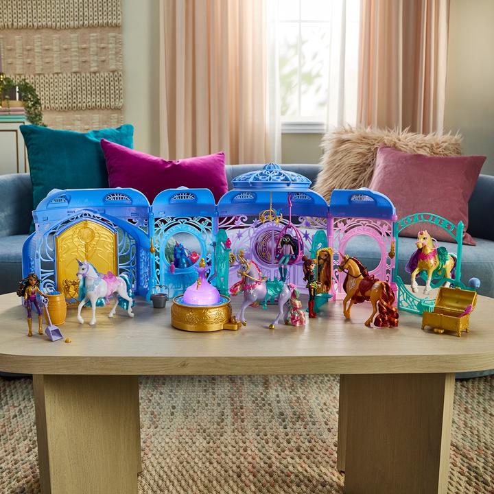 Image du produit Spin Master Unicorn Academy - Stall Spielset (inkl. Brunnen mit Licht- und Soundeffekten)