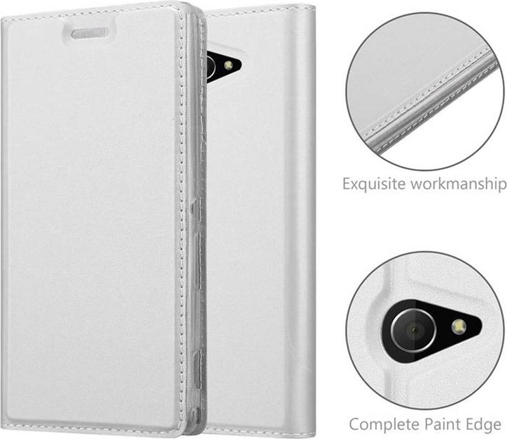 Produktbild Cadorabo Book Classy Style Cover (Sony Xperia M2, Sony Xperia M2 Aqua)