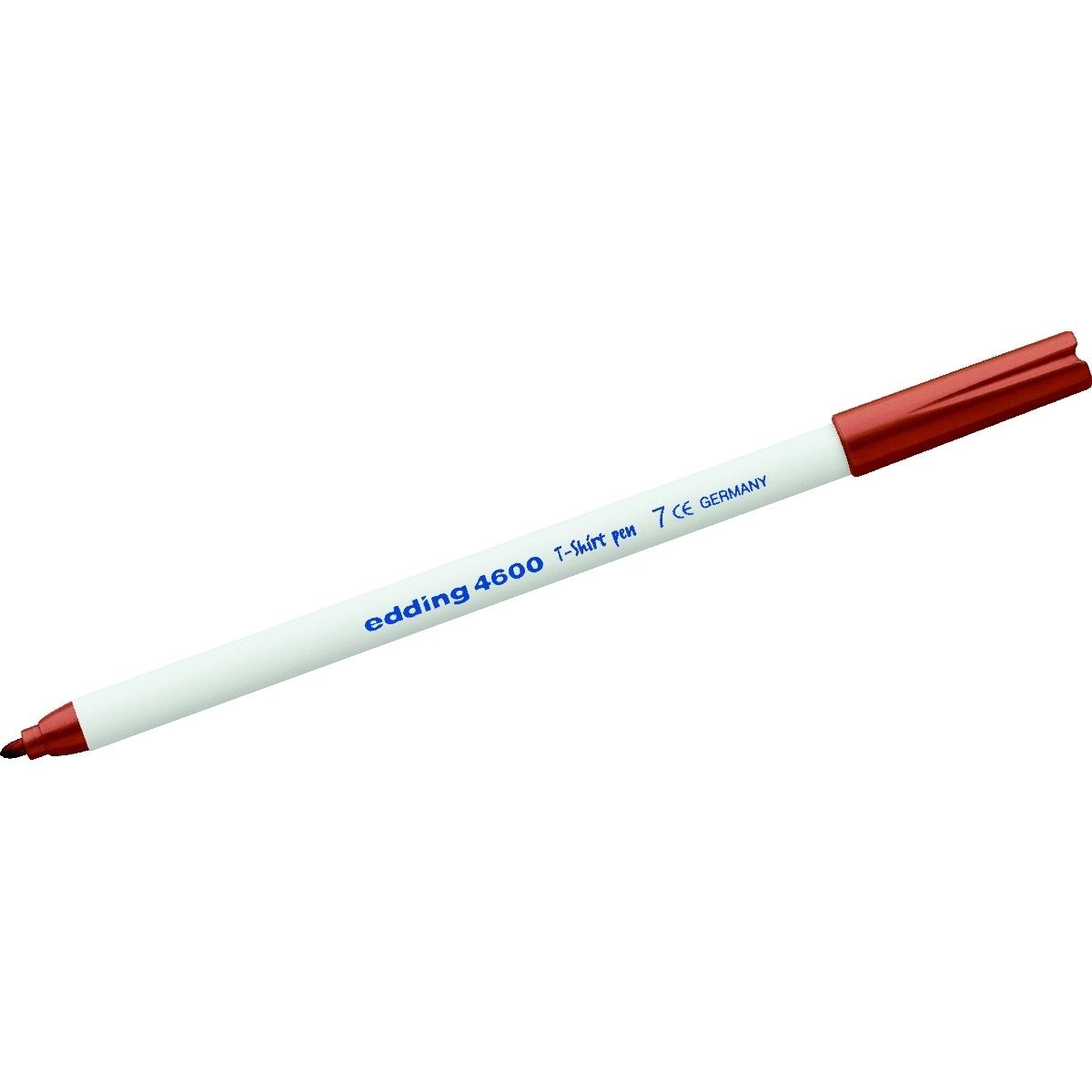 Edding, Marker, T-Shirtmarker braun (Braun, 1 mm, 1 x)
