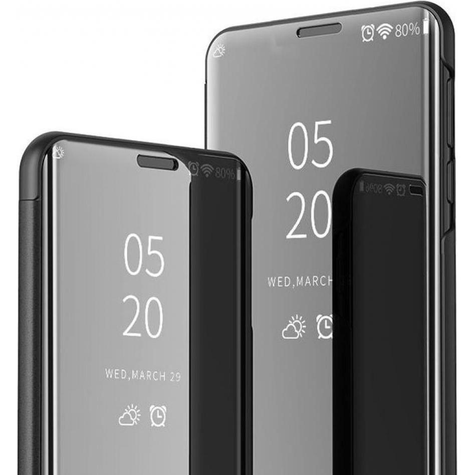Thumbnail - Screenguard Samsung Galaxy A71 Clear View Flip Case (Samsung Galaxy A71), Smartphone Hülle, Schwarz