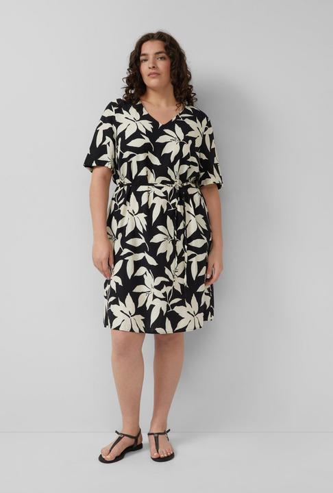 Image du produit s.Oliver Strukturiertes Kleid mit Gürtel (48)