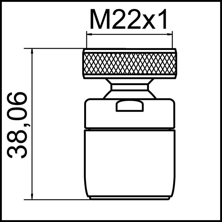 Produktbild Neoperl Cascade SLC M22