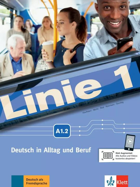 Actual product image Linie 1 A1.2. Kurs- und Übungsbuch mit Video und Audio auf DVD-ROM (German, Ulrike Moritz, Margret Rodi, Lutz pipe man, Susan Businessman, Theo Scherling, 2015)