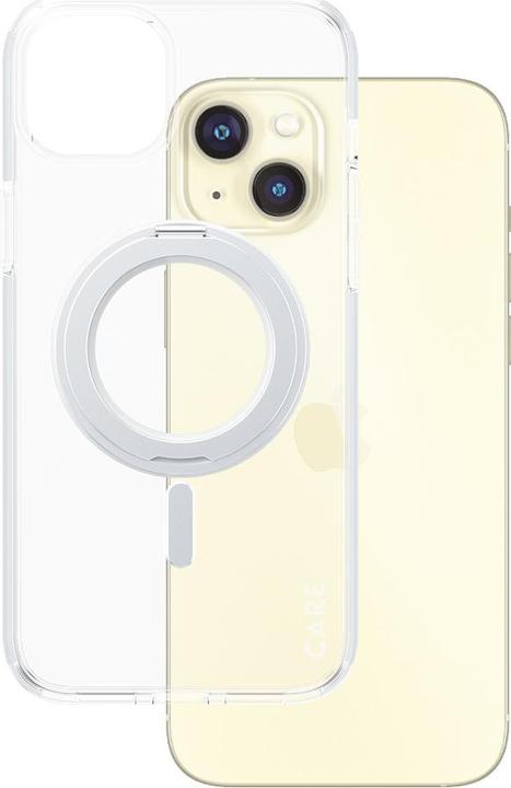 Immagine prodotto Care Caratteristiche della custodia Kickstand&MagSafe in argento (Apple iPhone 15 Plus)