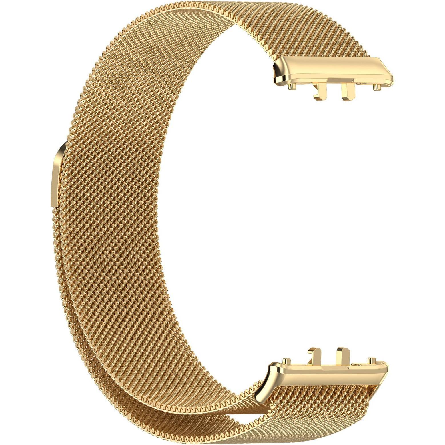 Thumbnail - Strap-it Milanaise Armband (Geflochtener Stahl, Galaxy Fit), Uhrenarmband, Gold