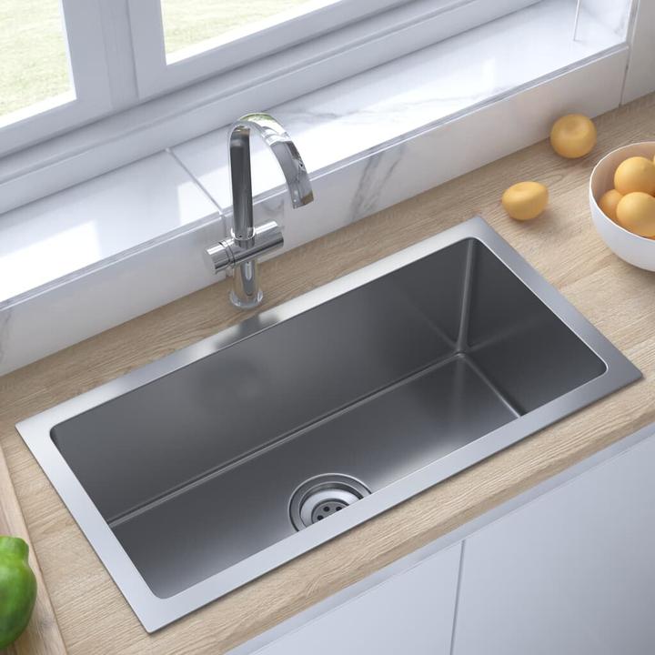 Actual product image vidaXL Küchenspüle (Fitted sink, 30 cm, 60 cm)