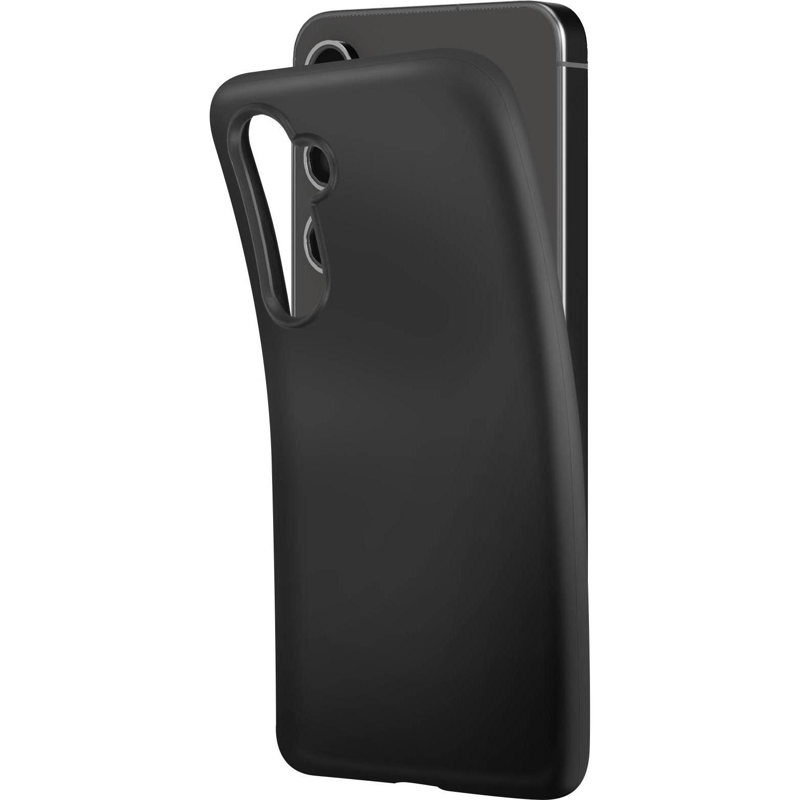 Mayaxess PureSilicone Case (Samsung Galaxy S24 FE), Smartphone Hülle, Schwarz
